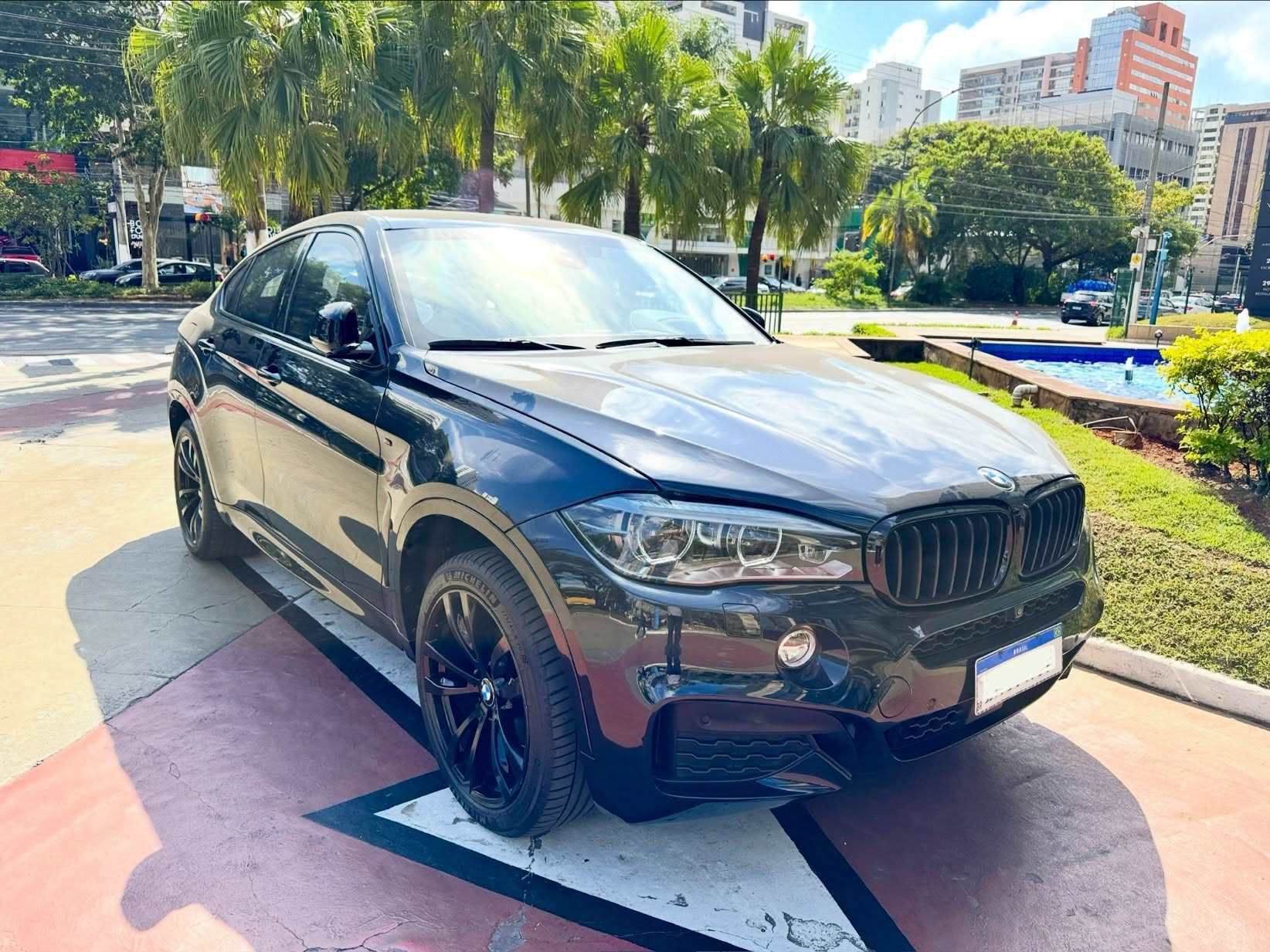 BMW X6 35i M Sport azul